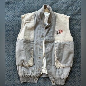 Vintage Guess Jeans Bomber Vest Size S